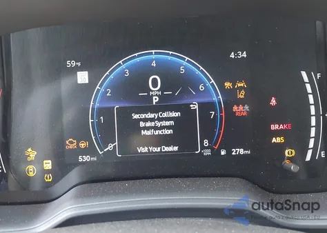 2026 Toyota Corolla Cross Le z USA, uszkodzony, nr VIN 7MUCAABG6TV150325